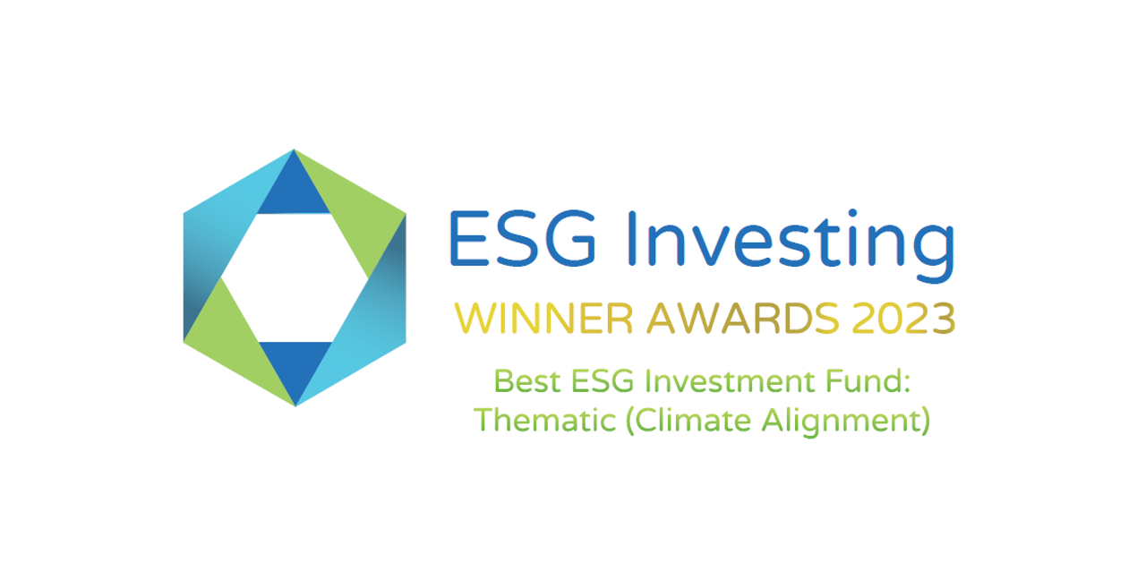 ESG Winner 2023InvFundThematicClimAlign website